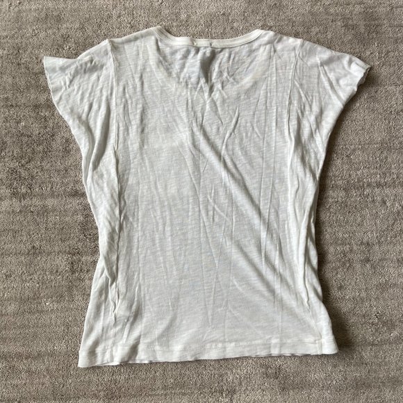 Splendid White Ruffle Top NWT - Picture 6 of 10